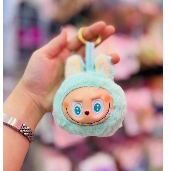 Брелок Labubu НОВИНКА, плюшевий брелок із вушками Лабубу, аксесуар для ключів | Зображення 4