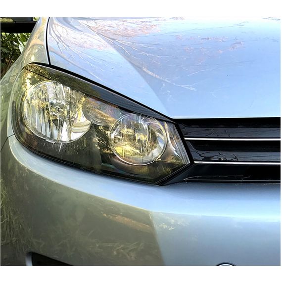 Вії на фари (для HB 2010-2013, Карбон) для Volkswagen Golf 6 рр | Зображення 2