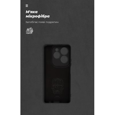Чехол для мобильного телефона Armorstandart ICON Infinix Hot 40 Camera cover Black (ARM79055) | Зображення 3