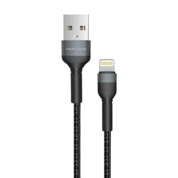 Кабель WUW-X192 USB Type-C 2.4A 2m black