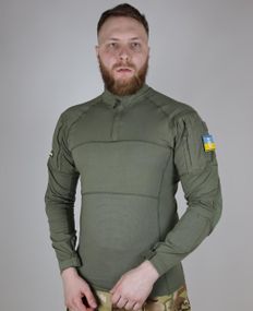 УБАКС трикотаж ULTIMATUM PRO длинный рукав Олива, Боевая рубашка для военных,Тактический армейский убакс ВСУ 3XL