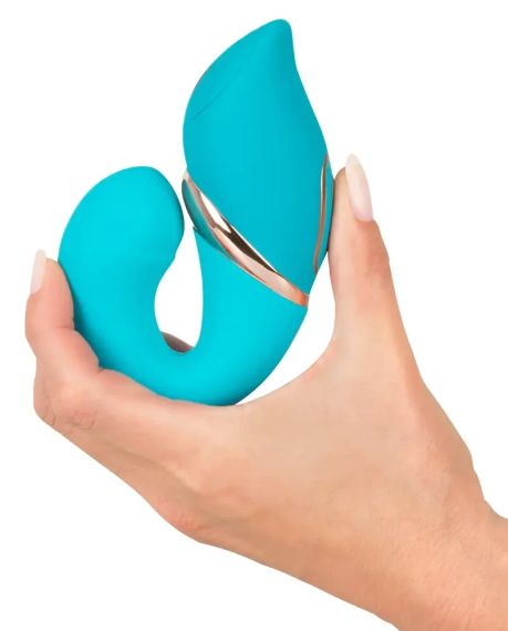Вібратор для точки G бірюзовий (Jülie) sexstyle | Зображення 4