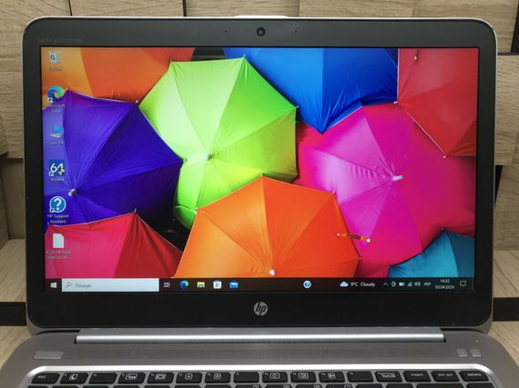 Ноутбук Б-класс HP EliteBook Folio 1040 G3 / 14" (2560x1440) IPS / Intel Core i5-6300U (2 (4) ядра по 2.4 - 3.0 GHz) / 16 GB DDR4 / 256 GB SSD / Intel HD Graphics 520 / WebCam / Windows 10 б/у | Зображення 2