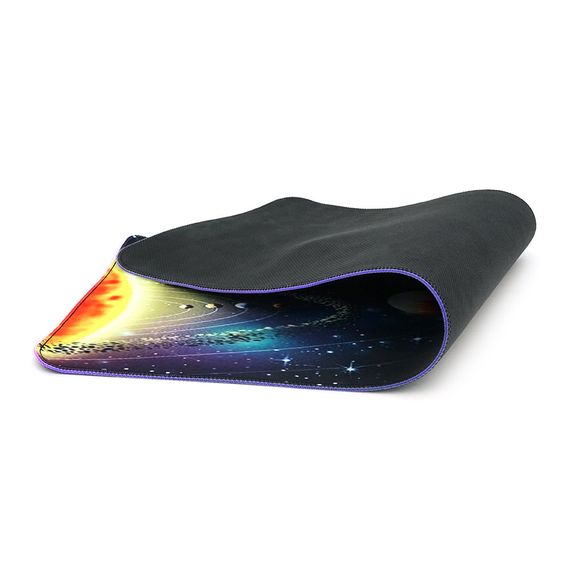 Коврик 300x800 для мыши "Solar system in star dust" тканевый с боковой прошивкой | Зображення 4
