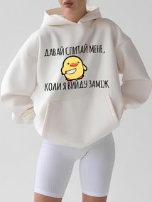 Худі з мерчем жіноче