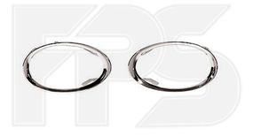 Окуляр решетки бампера левый+правый Renault Megane '14-16 хром (FPS) 261527339R