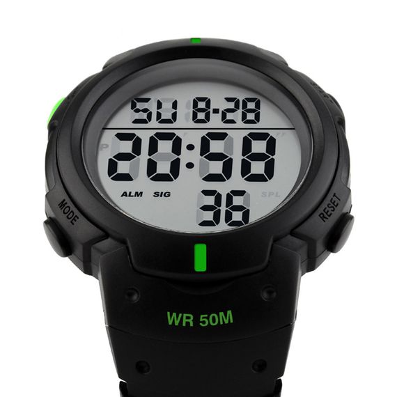 Skmei 1068GN Black-Green | Зображення 3