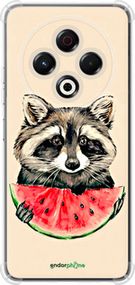 Чохол на Tecno Spark 30 4G Єнотик з кавуном "4605sp-3894-2448"