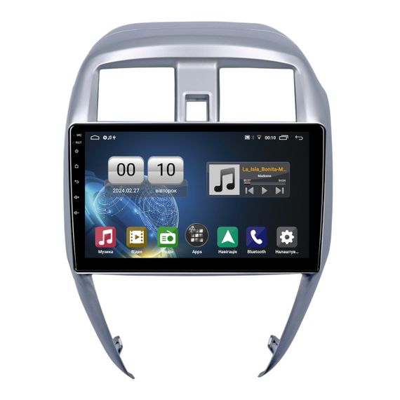 Штатна магнітола серії QIV Q1 під Nissan Sunny 2014-2016 (F2) 10 дюймів