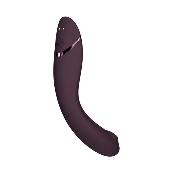 Вібратор для точки G c вакуумною стимуляцією Womanizer OG Aubergine Sex Aura | Зображення 3