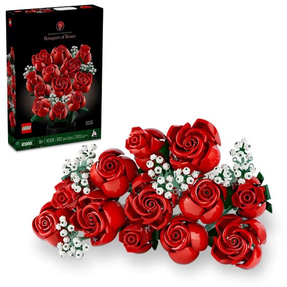Конструктор LEGO Icons Botanicals Букет роз 10328 | Зображення 6