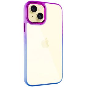 Чохол TPU+PC Fresh sip series для Apple iPhone 14 Plus (6.7") Синій / Фіолетовий