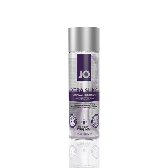 Лубрикант на силиконовой основе JO Xtra Silky Silicone (60 мл)