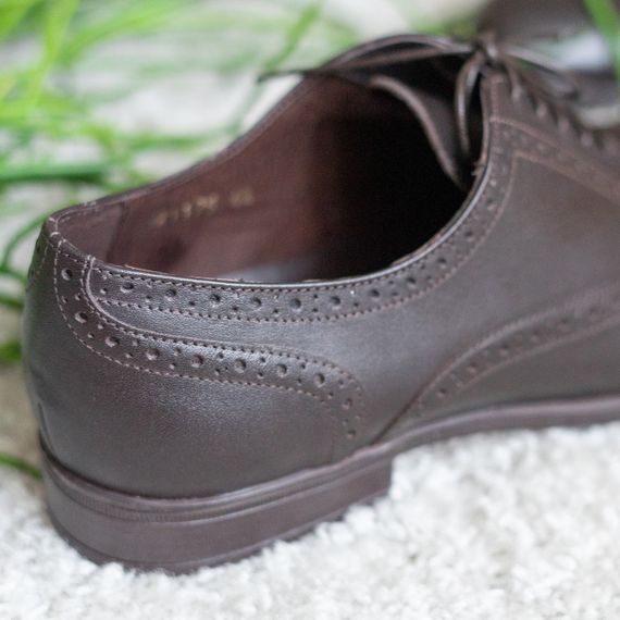 Коричеві чоловічі броги 39 розмір | Зображення 2