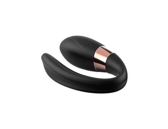 Вібратор для пар - V-Vibe Black, USB, 7 Function, Remote Control | Зображення 2
