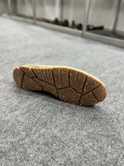 Замшеві чоловічі лофери Luciano Bellini Бежевий розмір 42 | Зображення 5