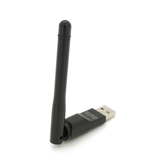 Бездротовий мережевий адаптер з антеною 10см Wi-Fi-USB LV-UW07, RT7601, 802.11bgn, 300MB, 2.4 GHz, WIN7 / XP / Vista / 2K / MAC / | Зображення 2