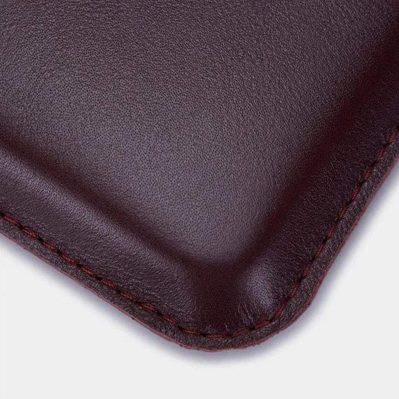 Чохол для ноутбука класичний Incarne Cline для MacBook Air 15" 2023-2025 cline-burgundy-air-15 бордовий | Зображення 5