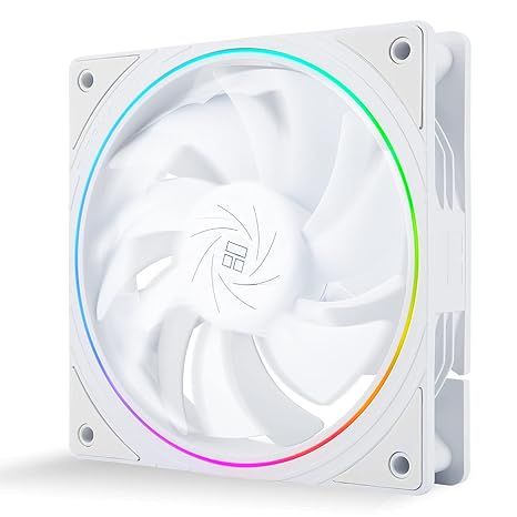 Вентиляторы для процессора Thermalright TL-S12W, 120-миллиметровый 3шт. Белый