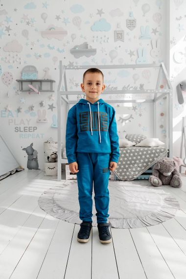 Костюм для хлопчика Носи своє 116 Бірюзовий (p-13371-149011) | Зображення 4