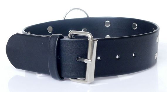 Нашийник зі штучної шкіри з шипами Fetish Boss Series - Collar with studs, BS3300098 Sex Aura | Зображення 1