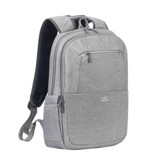 Рюкзак городской Rivacase 7760 / Grey 29х43х14.5 см серый