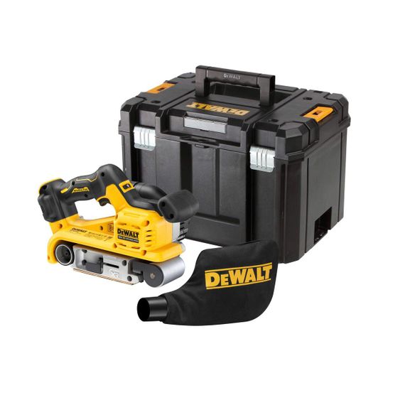 Шлифмашина ленточная аккумуляторная бесщёточная 75х533 мм DeWALT DCW220NT | Зображення 9
