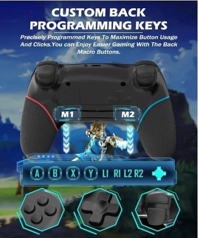 Джойстик, Геймпад для Nintendo Switch BOLEi Verbesserte Wireless Controller | Зображення 5