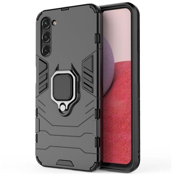 Чохол бампер Primolux Ring Armor для телефона Samsung Galaxy S24 (SM-S921) - Black