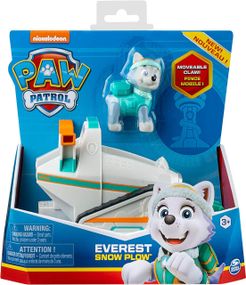 Щенячий патруль Спасательный снегоход и фигурка Эверест. Paw Patrol Everest's Snow Plough Vehicle with Figure