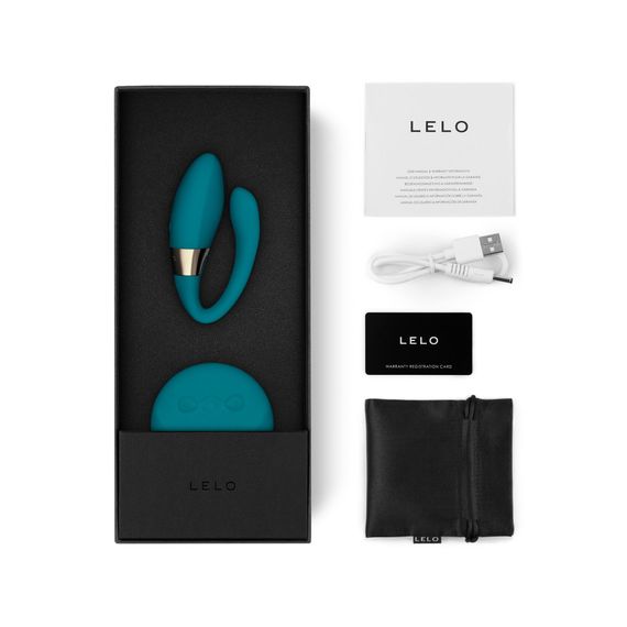 Вибратор для пар LELO Tiani Duo Ocean Blue, 2 мотора, пульт ДУ | Зображення 8