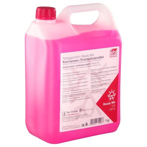 Антифриз червоний  -35C G12 FEBI Ready Mix (Каністра 5л) (172006) | Зображення 1
