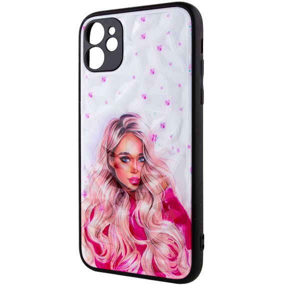 TPU+PC чохол Prisma Ladies для Apple iPhone 11 (6.1") Pink | Зображення 2