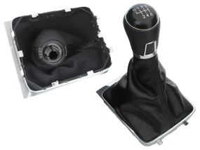 VW Passat CC (07-16) ручка КПП переключение передач + чехол + рамка 6 ступка, Пассат СС