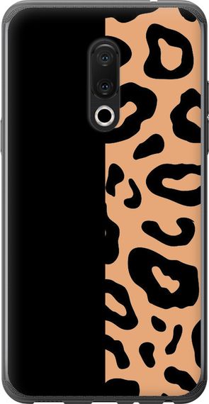 Чехол на Meizu 15 Plus Пятна леопарда "4269u-1473-17620"