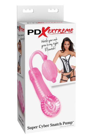 Мастурбатор Вагіна Pipedream PDX Extreme з потужним насосом, рожевий Sex Aura | Зображення 4