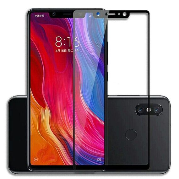 Захисне скло 2.5D на весь екран для Xiaomi Mi8 SE | Зображення 3