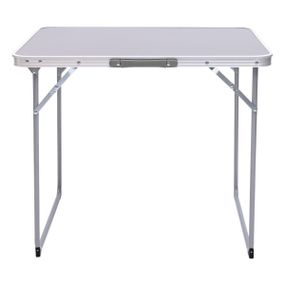 Стіл для пікніка розкладний 75×55×65 (см) Сірий Lugi JY-7555G