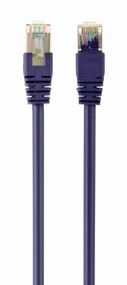 Патч корд Cablexpert PP6-0.25M/V, FTP, категорія. 6, литий,  50u" штекер із фіксатором, 0.25 м, фіолетовий