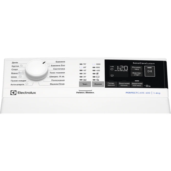 Стиральная машина Electrolux вертикальная EW6T4062U | Зображення 4