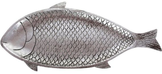 страва сервірувальне Рибка Silver 38.5х17х2см