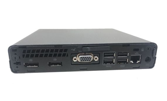 Неттоп HP EliteDesk 800 G3 Desktop Mini USFF / Intel Core i5-6500T (4 ядер по 2.5 - 3.1 GHz) / 4 GB DDR4 / 240 GB SSD / Intel UHD Graphics 630 б/в | Зображення 3