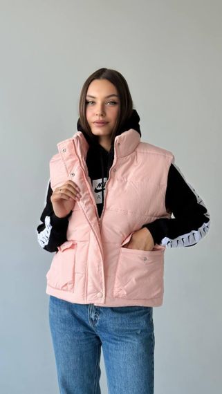 Жіноча жилетка рожева