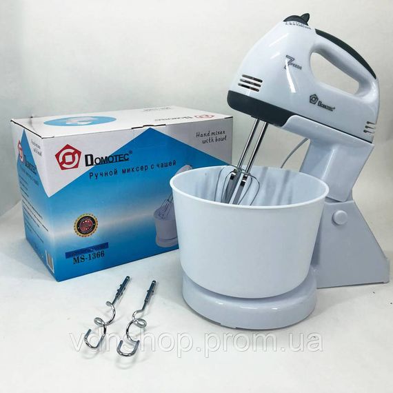 Кухонний ручний міксер хороший Domotec MS-1366 2 л, Міцний ручний міксер для щоденного використання QJ-95 | Зображення 3