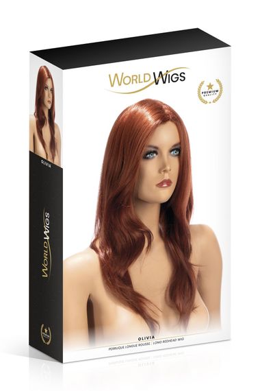 Парик World Wigs OLIVIA LONG REDHEAD | Зображення 1