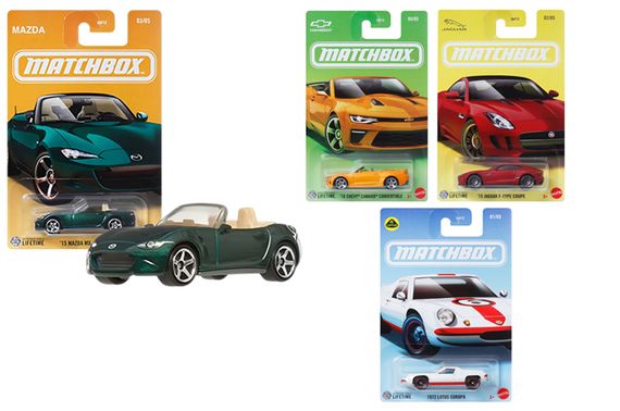 Тематична машинка Matchbox в асорт. MATCHBOX GGF12