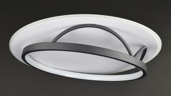 Люстра світлодіодна стельова LED світильник для квартири на стелю лед 27542 Білий 9х47х47 см.