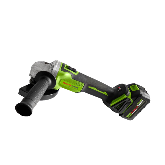 Аккумуляторная болгарка Assistant МШУ-125/20 БЩ(бесщеточный двигатель + 2 аккумулятора) | Зображення 1