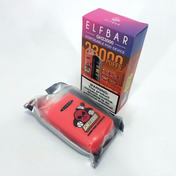 ELF BAR GH 23000 5%. Манго Персик Кавун (Mango Peach Watermelon) | Зображення 3