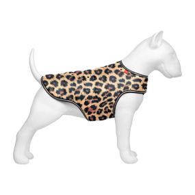 Курточка-накидка для собак WAUDOG Clothes, рисунок "Леопард", M, А 37 см, B 52-62 см, С 36-47 см